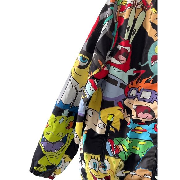 Members Only X Nickelodeon Cartoon Graphic Jacket Size S - Picture 2 of 9